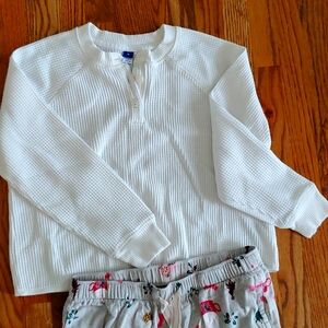 Pajama set (Old Navy) cozy and cute